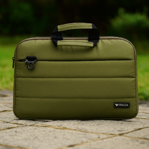 IRADA Olive Laptop Sleeve with Handle